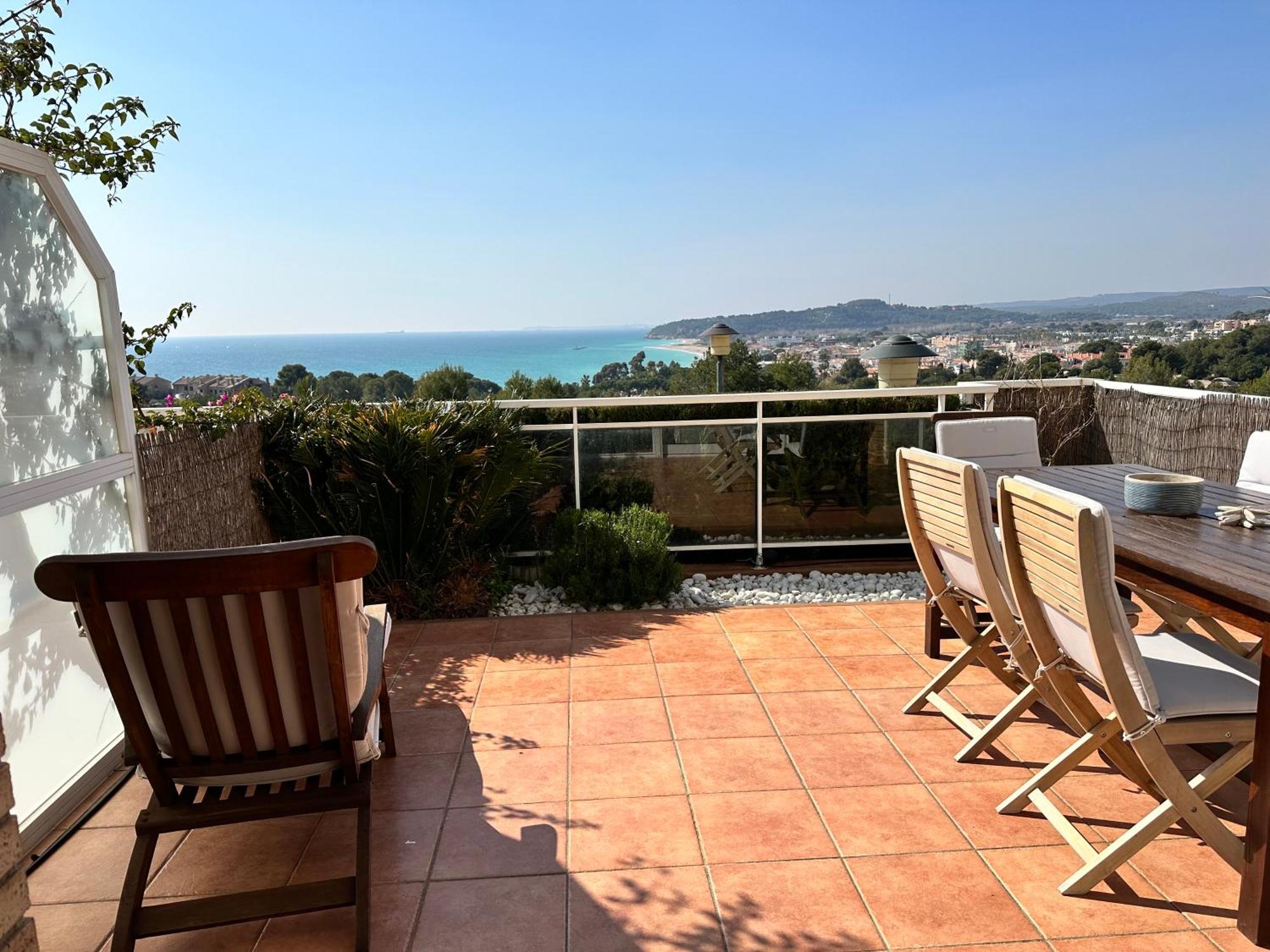 Villa Alex Altafulla Hermosa Casa Con Espectaculares Vistas Al Mar Y A Tocar De Una Idilica Calita Экстерьер фото